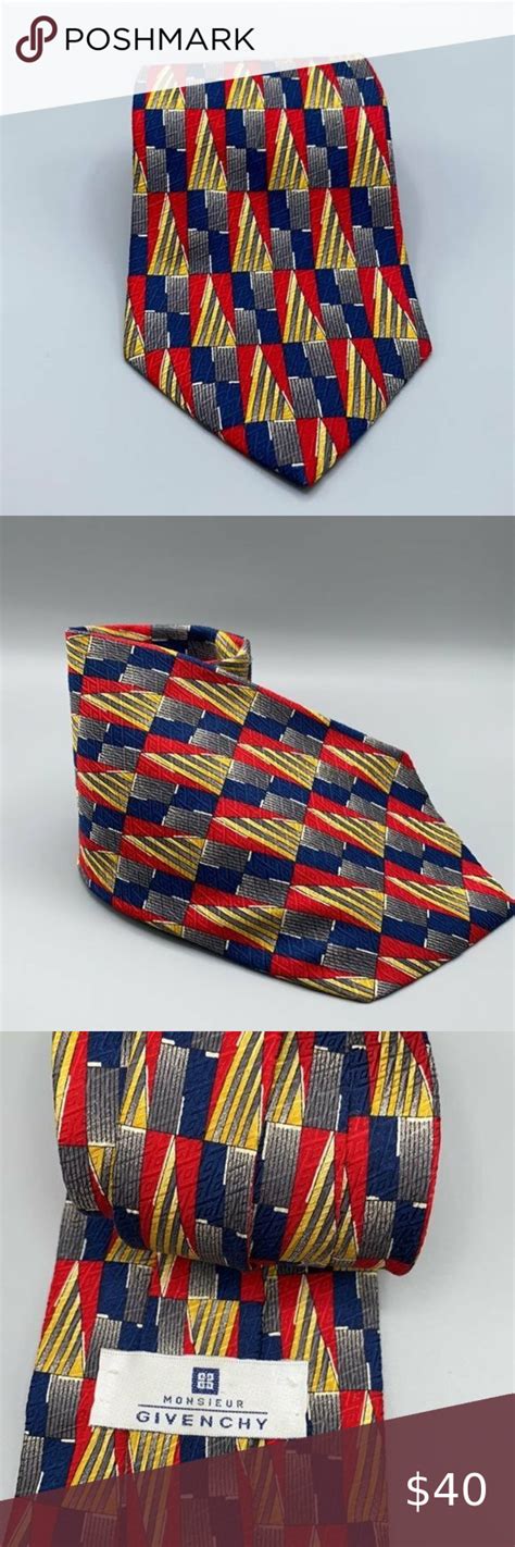 givenchy monsieur silk tie.